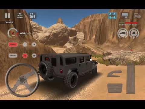 Off-road Drive Dessert | Hummer H1 | Level 5