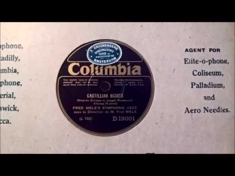 FRED MELE'S SYMPHONIC JAZZ - CASTILLIAN NIGHTS (D 19001)