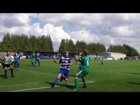 Dunstable Town 2-1 Hitchin Town - Pushing, Free Kick, Header at Goal