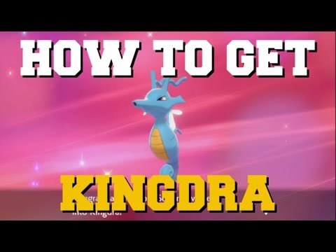 HOW TO EVOLVE SEADRA INTO KINGDRA IN POKEMON SWORD AND SHIELD (HOW TO GET KINGDRA) (BEST METHOD)