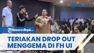 TERIAKAN DO MENGGEMA di Sidang Terbuka Kasus Pelecehan Seksual FH UI, Kampus Siapkan Sanksi Tegas