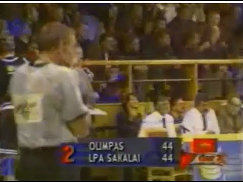 LKL. Plungės Olimpas - Vilniaus LPA Sakalai 1996 m.