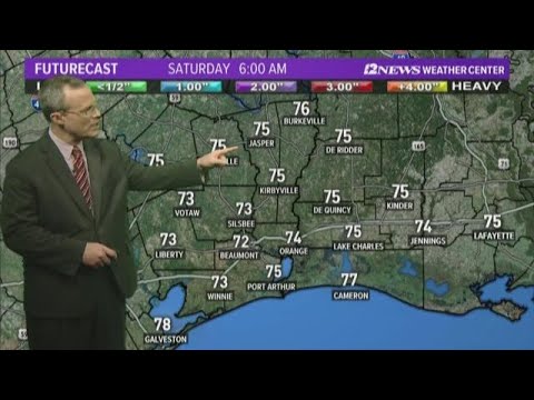 A hot, humid, dry weekend forecast in SE Texas