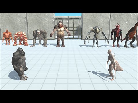 SPIKE TEAM VS BOXER TEAM - Animal Revolt Battle Simulator
