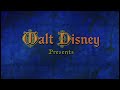 Walt Disney Pictures 1987 The Sword In The Stone 1963