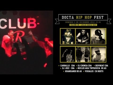 Mr Deivbeat , Biblo y DJ Chonza @ DOCTA HIPHOP FEST 2012
