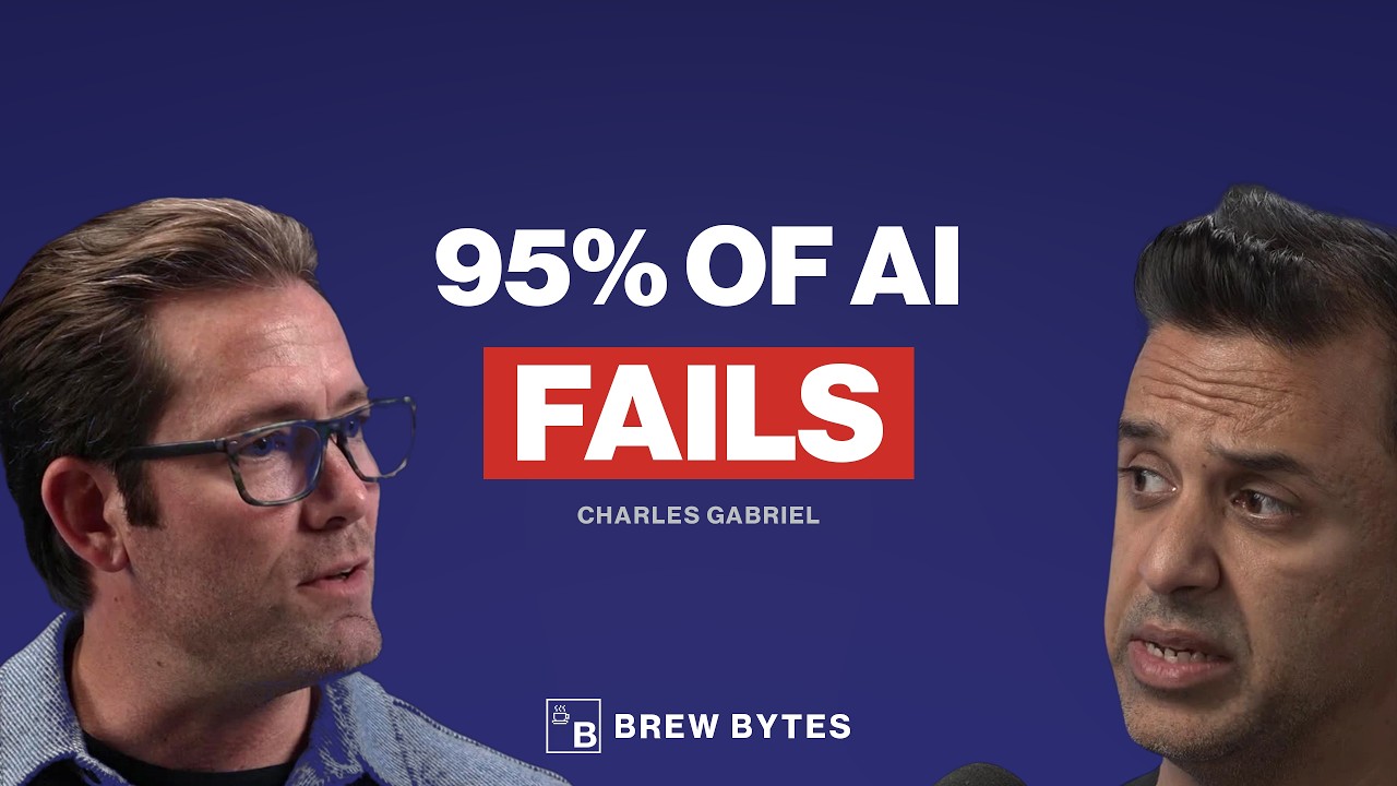 95% of enterprise AI projects fail. Charles Gabriel knows why.