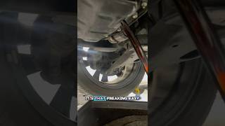 Corolla’s are the EASIEST oil changes ever! 😮 #toyota #corolla #oilchange #mechanic