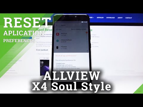 How to Reset App Preferences ALLVIEW X4 Soul Style - Restore App Permissions