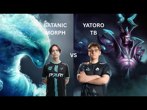 SATANIC (RANK#1) MORPHLING VS YATORO (RANK#14) TERRORBLADE