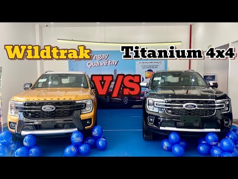 Então Sanh Everest Wildtrak Vs Titanium 4x4 | Chênh 31 Triệu Có Những Gì ?