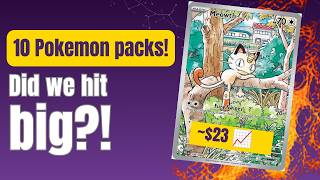 Opening 10 Pokémon Packs Across 4 Sets! *Meowth Illustration Rare!* 😱