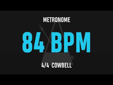 84 BPM 4/4 - Best Metronome (Cowbell)