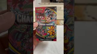 POKÉMON CHAOS RISING BOOSTER BUNDLE #opening #pokemon #shorts 