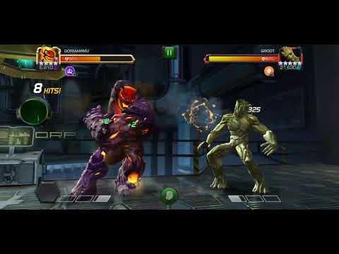 Dommammu vs Groot Act 5.4.5 (biohazard)