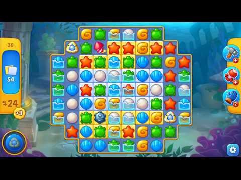 🐠🐡 Fishdom Level 30. Gameplay Walkthrough