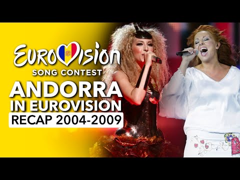 🇦🇩 Andorra in Eurovision Song Contest (2004 - 2009 | RECAP Andorra a Eurovisió)