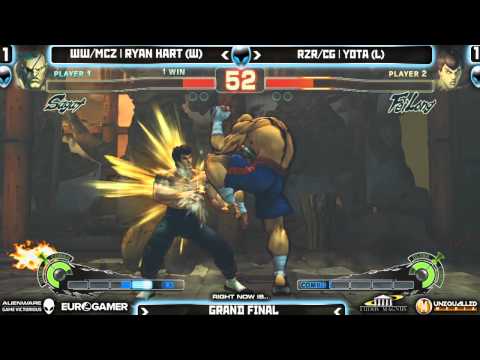 Alienware SFIV Eurogamer Finale WW MCZ Ryan Hart vs RZR CG Yota Grand Final