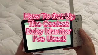 How To Set Up The Leap Frog LF930 Baby Monitor - It Also Connects To Your Mobile Device! #ad