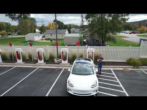 DJI Air 2S | DJI MasterShots | Tesla | Mauston, WI Supercharger