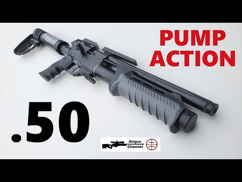 AEA Megladon .50 cal PUMP ACTION Air Shotgun / Slug Gun (Pistol-SBR-Rifle) PCP from Airgun Tactical
