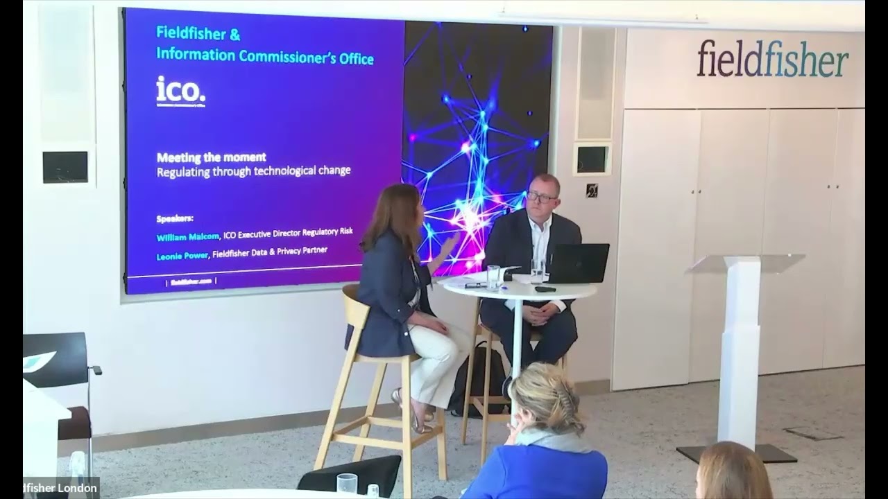 William Malcolm (ICO) Keynote on AI and Data Regulation | Fieldfisher Data & Digital Summit 2026