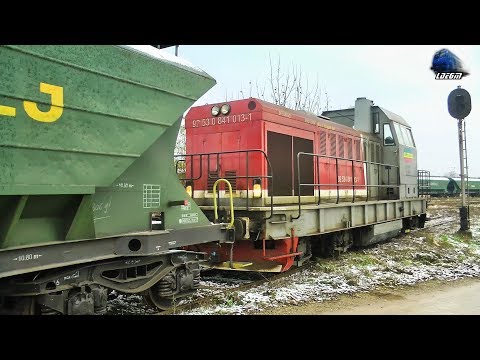 LDH1360 841 013-5 la Manevra/Shunting in Gara Oradea Vest Station [Winter Edition] 04 December 2017