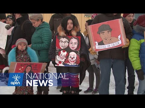Iqaluit residents rally for Tina Fontaine and Colten Boushie | APTN News