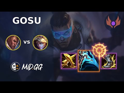 MID.GG: [ Gosu ] Lucian BOT vs Ezreal | NA MASTER | LOL Season 2024