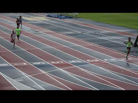 Girls 200m Dash 9-10 Year Old Heat 1 - 44th Annual Northwest Track and Field Classic 2019