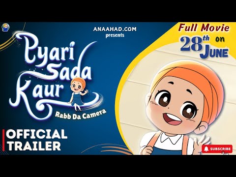 Pyari Sada Kaur (Trailer) Short Animated Movie | Anaahad Kids | Sikh Baby Videos | Nikka jeha Khalsa