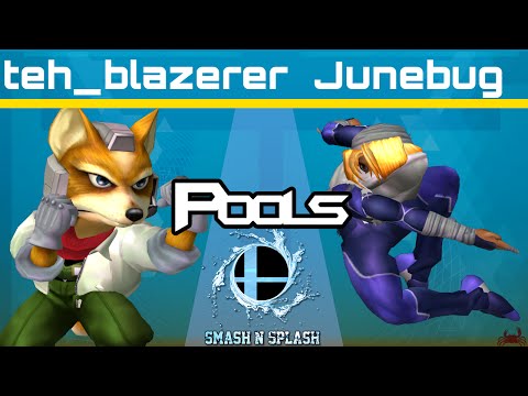 SNS - @teh_blazerer (Fox) vs LS | VGz Junebug (Sheik) - Melee Pools