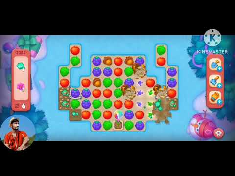 Gardenscapes Level 2355 With No Boosters - Hard Level ! Gardenscapes gameplay level 2355