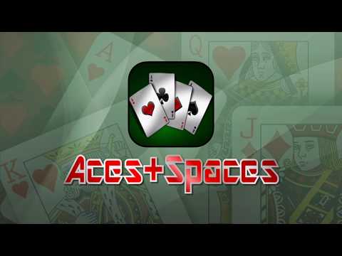 Aces + Spaces, card solitaire Video