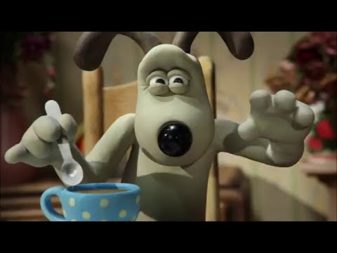 Everytime Wallace says Gromit in Wallace and Gromit sorta