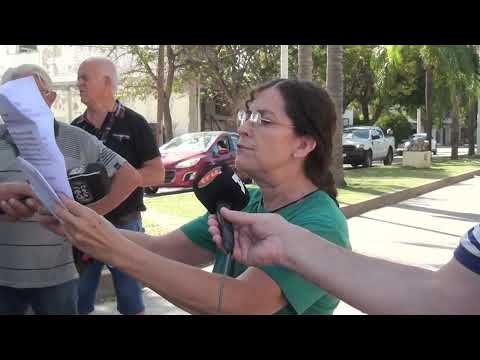 Marcos Juárez: Reclamo de afiliados PAMI frente al municipio local