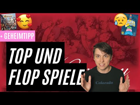 Top, Flop und Geheimtipp Brettspiel des Monats
