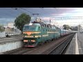 Электровоз ЧС7-075 с поездом №22 Москва — Лабытнанги 