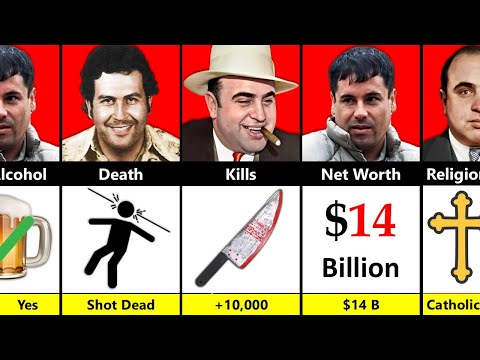 Pablo Escobar vs Al Capone vs El Chapo - Who Ruled the Criminal World?