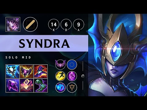 Syndra Mid vs Yone: Godlike - EUW Master Patch 14.19