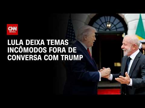 Lula deixa temas sensíveis fora de conversa com Trump nesta sexta-feira (21) | CNN PRIME TIME