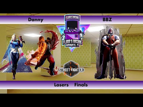 Flynn's Arcade 091 Street Fighter 6 Losers Final - Danny (Ken Cammy) VS BBZ (JP) Tournament