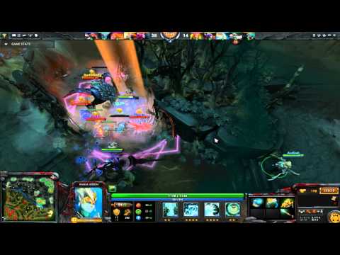 Dota 2 Aegis steal by Naga