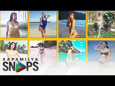 Check out the hottest photos of these Kapamilya beach babes Kapamilya Snaps