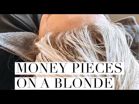HOW TO DO A MONEYPIECE/BRIGHT HAIRLINE ON A BLONDE