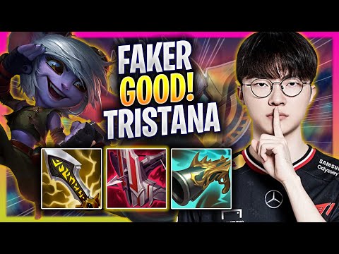 FAKER IS SO GOOD WITH TRISTANA! - T1 Faker Plays Tristana MID vs Sylas! | Season 2025
