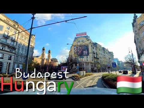 Driving in Budapest Hungary