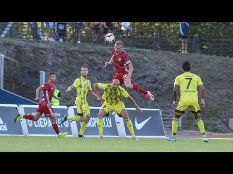 Optibet Virslīga 2019: FK Liepāja - FK Ventspils 1:2 labākie momenti (24.aug.)