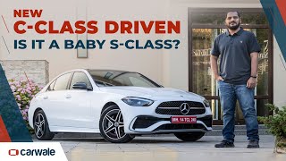 Mercedes-Benz C-Class 2022 Driven | 550Nm of Torque! Larger, S-Class-like Luxury? | CarWale