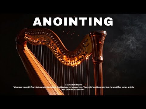 ANOINTING FALL ON ME/ PROPHETIC HARP WARFARE INSTRUMENTAL / WORSHIP MEDITATION MUSIC / RON KENOLY